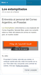 Mobile Screenshot of losestampillados.wordpress.com