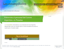 Tablet Screenshot of losestampillados.wordpress.com