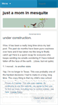Mobile Screenshot of mesquiteparent.wordpress.com
