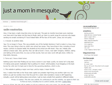 Tablet Screenshot of mesquiteparent.wordpress.com