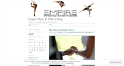 Desktop Screenshot of empirephotovideo.wordpress.com