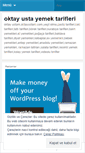 Mobile Screenshot of oktayustatarifleri.wordpress.com