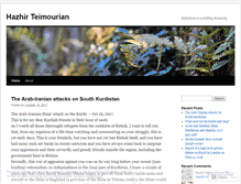 Tablet Screenshot of hazhirteimourian1.wordpress.com