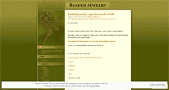 Desktop Screenshot of mybeading.wordpress.com