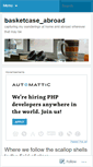 Mobile Screenshot of basketcaseabroad.wordpress.com