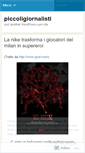 Mobile Screenshot of piccoligiornalisti.wordpress.com
