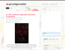 Tablet Screenshot of piccoligiornalisti.wordpress.com