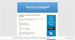 Desktop Screenshot of mooglie49.wordpress.com