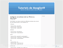 Tablet Screenshot of mooglie49.wordpress.com