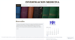 Desktop Screenshot of investigaciomedhr.wordpress.com