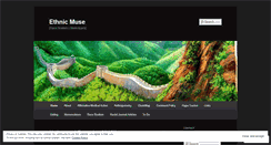 Desktop Screenshot of ethnicmuse.wordpress.com
