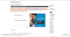 Desktop Screenshot of fashionupdate.wordpress.com