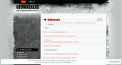 Desktop Screenshot of geowalkers.wordpress.com