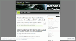 Desktop Screenshot of fredreh.wordpress.com