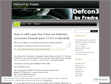 Tablet Screenshot of fredreh.wordpress.com