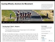Tablet Screenshot of cyclingwheels.wordpress.com