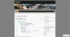 Desktop Screenshot of casadix.wordpress.com