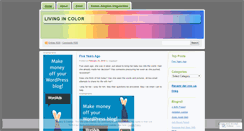 Desktop Screenshot of livingincolor.wordpress.com