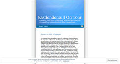 Desktop Screenshot of eastlondoncurlontour.wordpress.com