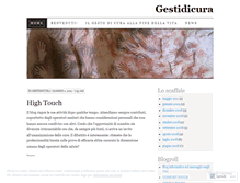 Tablet Screenshot of gestidicura.wordpress.com