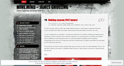 Desktop Screenshot of jamesgroeling.wordpress.com