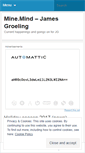 Mobile Screenshot of jamesgroeling.wordpress.com