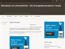 Tablet Screenshot of demokratiochyttrandefrihet.wordpress.com