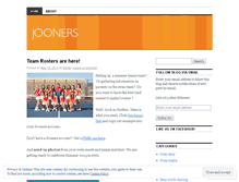 Tablet Screenshot of jooners.wordpress.com