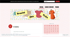 Desktop Screenshot of brechodastres.wordpress.com