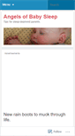 Mobile Screenshot of angelsofbabysleep.wordpress.com
