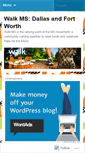 Mobile Screenshot of dfwwalkms.wordpress.com