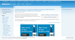 Desktop Screenshot of multibanks.wordpress.com