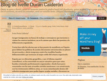 Tablet Screenshot of ivettedurancalderon.wordpress.com