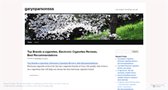 Desktop Screenshot of garynparsonsss.wordpress.com