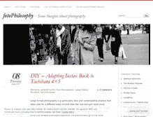 Tablet Screenshot of fotophilosophy.wordpress.com