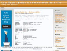 Tablet Screenshot of localizalo.wordpress.com