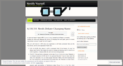 Desktop Screenshot of nerdify.wordpress.com