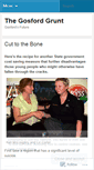 Mobile Screenshot of gosfordgrunt.wordpress.com