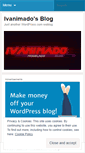 Mobile Screenshot of ivanimado.wordpress.com