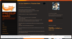 Desktop Screenshot of ipressupward.wordpress.com