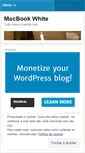 Mobile Screenshot of macbookwhite.wordpress.com