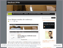 Tablet Screenshot of macbookwhite.wordpress.com