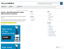 Tablet Screenshot of cellularbible.wordpress.com