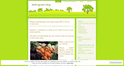 Desktop Screenshot of mobygarden.wordpress.com