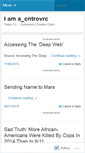 Mobile Screenshot of cntrovrc.wordpress.com