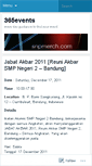 Mobile Screenshot of 365events.wordpress.com