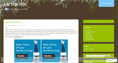 Desktop Screenshot of eslforfun.wordpress.com