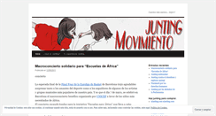 Desktop Screenshot of movimientojunting.wordpress.com