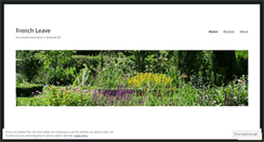 Desktop Screenshot of frenchleave.wordpress.com