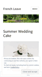 Mobile Screenshot of frenchleave.wordpress.com